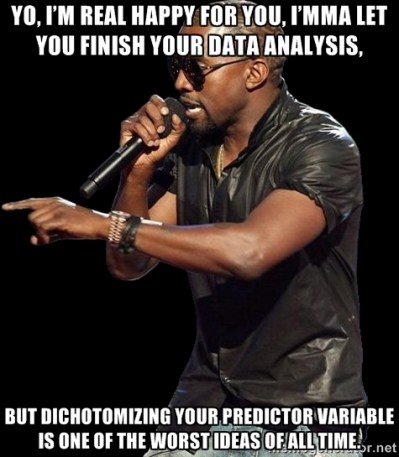 Strong words, Mr. West.